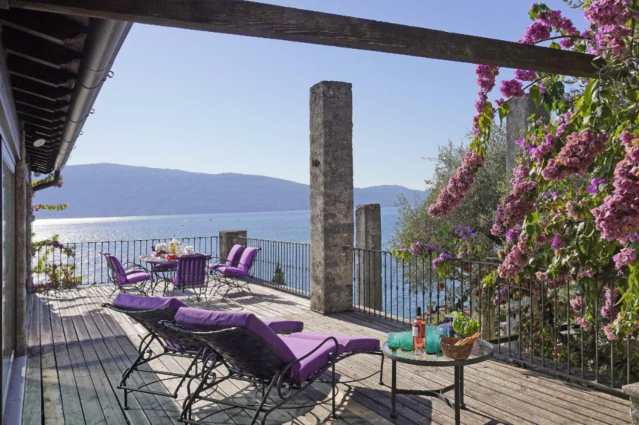 Villa Rachele: Stunning Luxury Villa In Centre Gargnano With Private Pool And Breathtaking Views 외부 사진