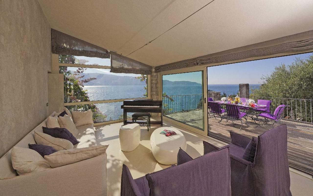 Villa Rachele: Stunning Luxury Villa In Centre Gargnano With Private Pool And Breathtaking Views 외부 사진