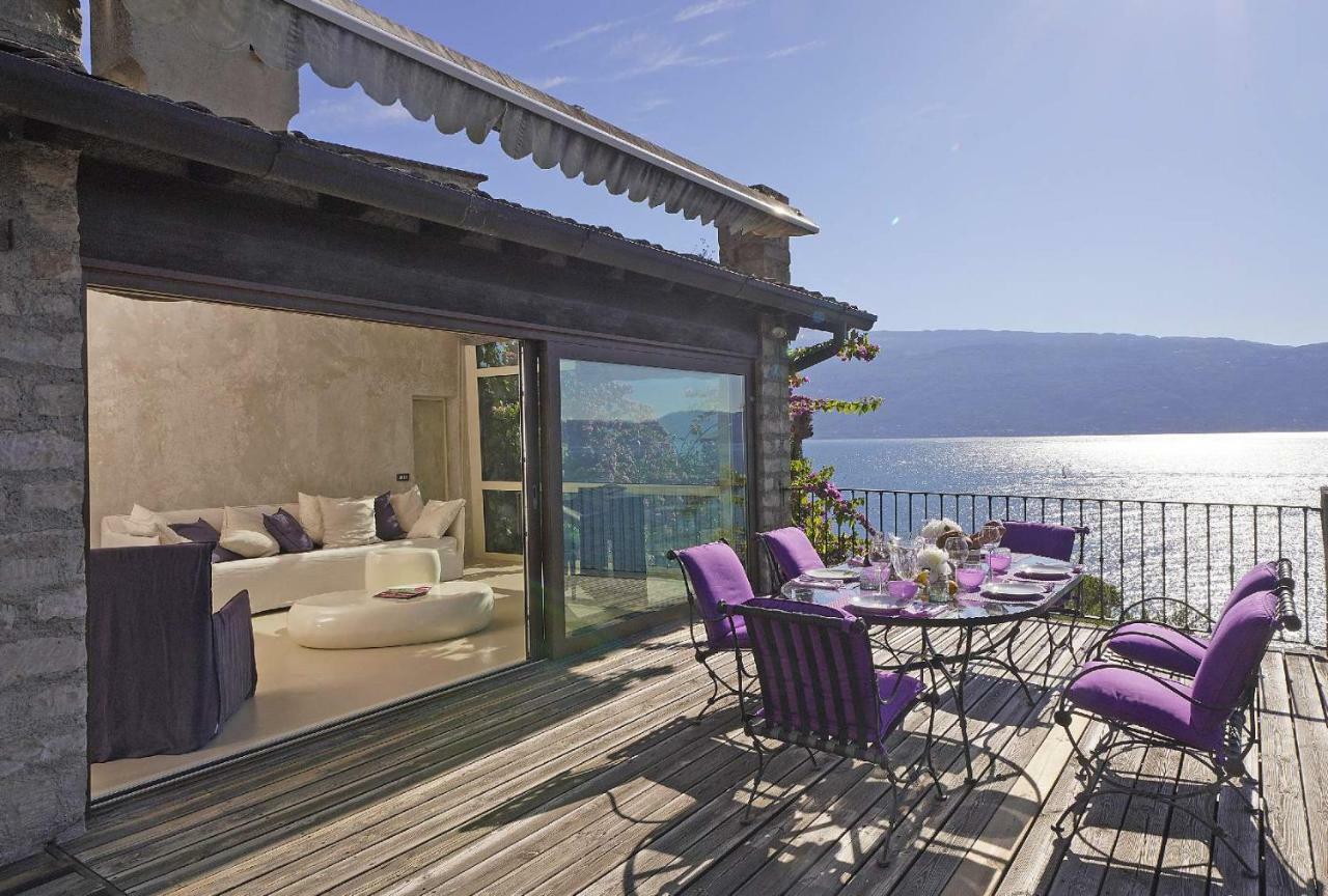 Villa Rachele: Stunning Luxury Villa In Centre Gargnano With Private Pool And Breathtaking Views 외부 사진