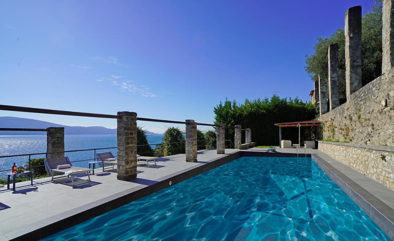Villa Rachele: Stunning Luxury Villa In Centre Gargnano With Private Pool And Breathtaking Views 외부 사진